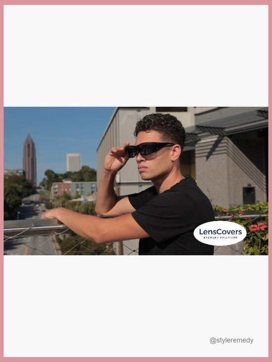Polarized Wraparound Sunglasses Fit Over Glasses Plastic Frame main image 4